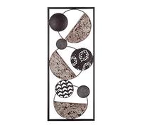 Déco murale métal Ethnic marron 25x61 Atmosphera Marron G