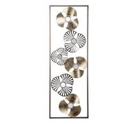 Atmosphera - Déco Murale Fleurs - métal 31x89 cm