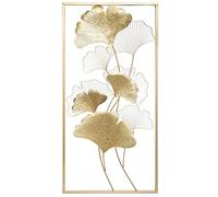 Atmosphera Créateur d'intérieur - Décoration Murale Design Ginko 50x100cm Or
