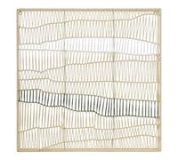 Atmosphera - Décoration Murale Henry 80x80cm Beige