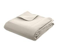 Atmosphera - Dessus de lit Dolce Beige Lin 260x240cm