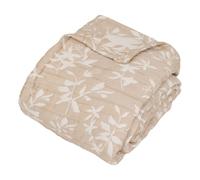 Atmosphera – Dessus de lit Nuvia Fleur matelassé beige lin 240x260 cm