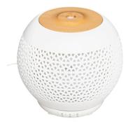 Atmosphera - Diffuseur d'huiles essentielles - céramique & Bambou - Blanc 250 ML