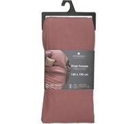 - Drap Housse bonnet 30 cm 100% coton 2 Places 140x190 cm - Rose Blush