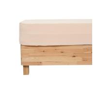 Atmosphera - Drap Housse Flora Gaze de Coton Lin 140x190cm