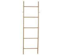Atmosphera - Echelle porte serviette - 5 niveaux - Bambou Beige G
