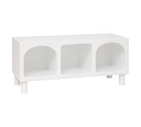 Atmosphera - Etagère 3 Compartiments Tara Blanc 90x40x32cm