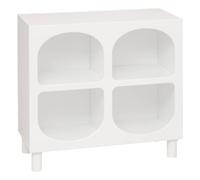 Atmosphera - Etagère 4 Compartiments Tara Blanc 76x70x32cm