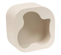 Atmosphera - Étagère evy 28x28cm blanc