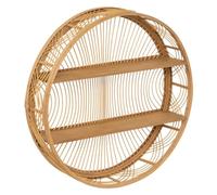 Atmosphera - Étagère murale Ina - bambou - D70 cm