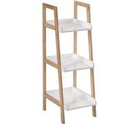 Atmosphera - Etagère salle de bain Biseauté - 3 niveaux - Blanc Beige G