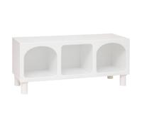 Atmosphera – Étagère 3 compartiments Tara blanc 90x40x32 cm