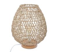 Atmosphera Lampe de table Etel - Hauteur 35,5 cm - Coloris naturel - PPR