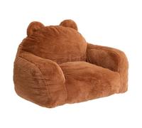 Atmosphera – Fauteuil enfant Muzi Mini Ourson compressé 60x52x65 cm Marron