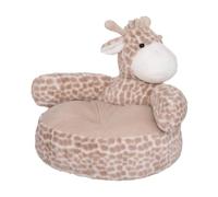 Fauteuil enfant girafe beige et blanc - Atmosphera createur d'interieur