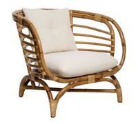 Fauteuil Rotin Farah - Blanc