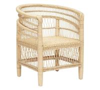 Atmosphera Créateur d'intérieur - Fauteuil Malawi en Rotin "Malevio" 82cm Beige Beige G