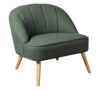 Fauteuil ""Naova"" vert cèdre - Atmosphera createur d'interieur