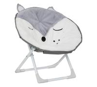 Atmosphera - Fauteuil Pliant Renard 40x23cm Blanc