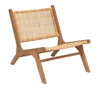 Atmosphera - Fauteuil Timor - Teck et rotin