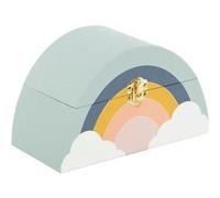 Atmosphera for Kids - Boîte à Musique Enfant "Arc-en-Ciel" 20cm Multicolore Multicolore G