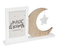 Atmosphera for Kids - Cadre Photo Enfant "Lune" 10x15cm Blanc & Beige G