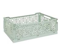 Atmosphera for Kids - Cagette Pliante Empilable "Arry" 40cm Vert Vert G