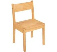 Atmosphera for Kids - Chaise Enfant en Bois "Robin" 54cm Marron Marron G
