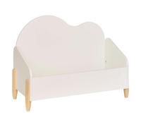Atmosphera for Kids - Coffre Enfant "Douceur" 61cm Blanc