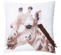 - Coussin Déco "Girafe" 39cm Naturel
