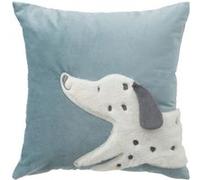 Atmosphera for Kids - Coussin Enfant Déco "Dalmatien" 39x39cm Bleu Bleu G