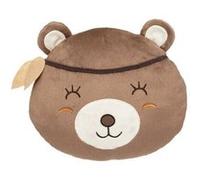 Atmosphera for Kids - Coussin Ours Enfant Forêt 27x30cm Marron Marron G