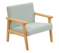 Atmosphera for Kids - Fauteuil Enfant Côtelé Basile 46cm Vert Céladon