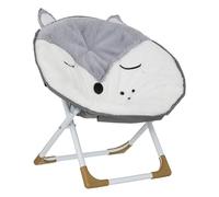Atmosphera for Kids - Fauteuil Pliable Enfant Renard 51cm Gris
