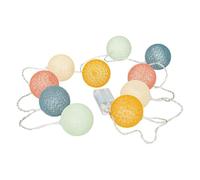 Atmosphera for Kids - Guirlande Lumineuse 10 Boules "Oya" 175cm Multicolore