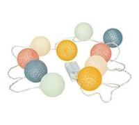 Atmosphera for Kids - Guirlande Lumineuse 10 Boules Oya 175cm Multicolore Multicolore G