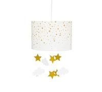 Atmosphera for Kids - Lampe Suspension Enfant Sibad 30cm Blanc