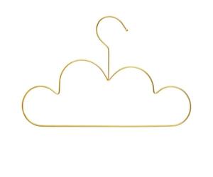 Atmosphera for Kids - Lot de 3 Cintres pour Enfant Nuage 30cm Or