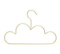 - Lot de 3 Cintres pour Enfant "Nuage" 30cm Or