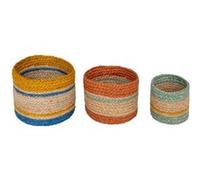Atmosphera - 3 paniers Jackson Jute