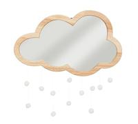 Atmosphera for Kids - Miroir Mural Enfant Nuage 40cm Naturel