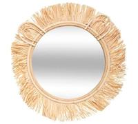 Atmosphera for Kids - Miroir Rond Enfant Sweet Safari 38cm Naturel