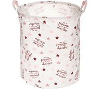 Atmosphera for Kids - Panier de Rangement "Princesse" 50cm Blanc Blanc G