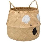 Atmosphera for Kids - Panier Pliable en Roseau "Koala" 38cm Naturel Naturel G