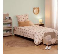 Atmosphera for Kids - Parure de Lit 2 Pièces Billie 140x200cm Beige