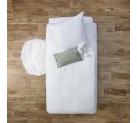 Atmosphera for Kids Parure de lit Lili Gaze de coton 140 x 200 cm Blanc
