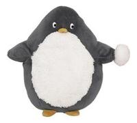 Peluche Enfant Pingouin "Nathan" 30cm Gris & Blanc
