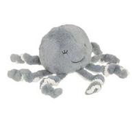 Atmosphera - Peluche Enfant Poulpe - Bleu - 16x22 cm