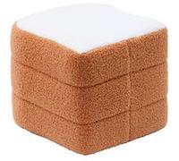 Atmosphera for Kids - Pouf Enfant Design "Toast" 38cm Beige Beige