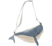 Atmosphera for Kids - Sac Banane Enfant Baleine "Orta" 30cm Bleu Bleu